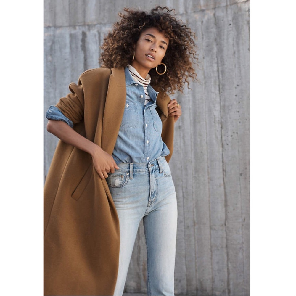 Madewell Altas Cocoon Coat - Picture 3 of 8